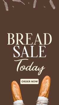 Bread Lover Sale Facebook Story