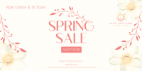 Aesthetic Spring Sale  Twitter Post