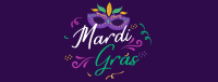 Let's Celebrate Mardi Gras Facebook Cover