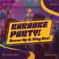 Karaoke Party Star Instagram Post Image Preview