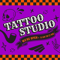 Checkerboard Tattoo Studio Linkedin Post