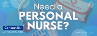 Modern Personal Nurse Facebook Cover Image Preview