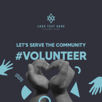 All Hands Community Volunteer Instagram Post