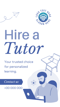 Tutor for Hire YouTube Short