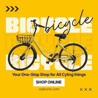 One Stop Bike Shop Instagram Post