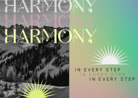 Harmony in Every Step Postcard