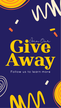 Giveaway Notice Instagram Story