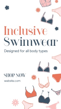 Inclusive Swimwear Instagram Story