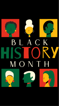 Happy Black History Instagram Reel Design