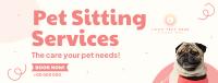 Puppy Sitting Service Facebook Cover