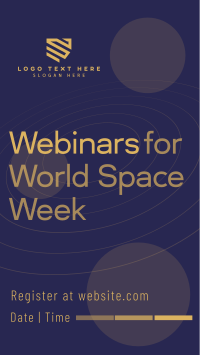 Space Week Webinar Video