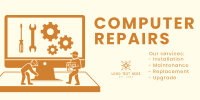 PC Repair Services Twitter Post