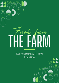 Fresh from the Farm Poster