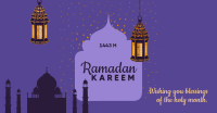 Ramadan Kareem Greetings Facebook Ad