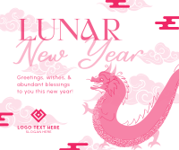 Lunar Dragon Facebook Post