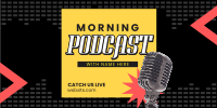 Morning Podcast Stream Twitter Post