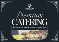 Premium Catering Postcard