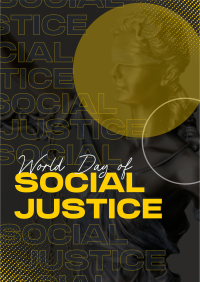 Straight Forward Social Justice Poster