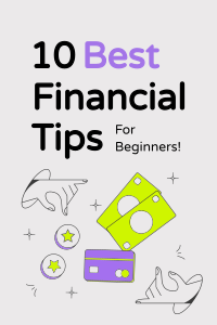 Beginner Financial Tips Pinterest Pin Image Preview