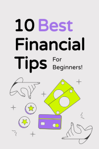 Beginner Financial Tips Pinterest Pin Design