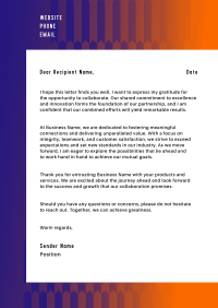 Modern Business Pattern Letterhead