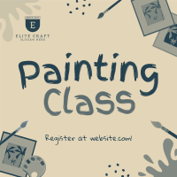 Quirky Painting Class Instagram Post Image Preview