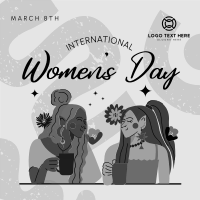 Women's Day Blossoms Linkedin Post