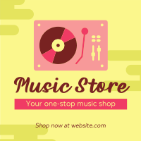 Premium Music Store Instagram Post