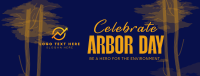 Celebrate Arbor Day Facebook Cover Design