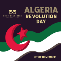 Algeria Revolution Day Instagram Post