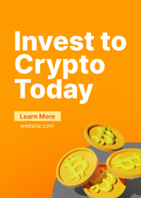 Cryptocurrency Poster example 4