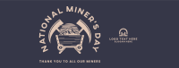 Miners Day Celebration Facebook Cover