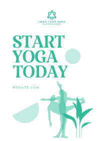 Start Yoga Now Flyer