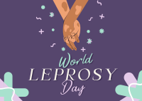 Celebrate Leprosy Day Postcard