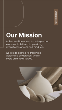 Our Mission Pottery Facebook Story