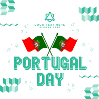 Portugal National Day Linkedin Post Design