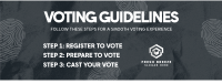 Election Voting Guidelines Facebook Cover Image Preview