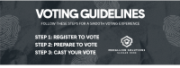 Election Voting Guidelines Facebook Cover Image Preview