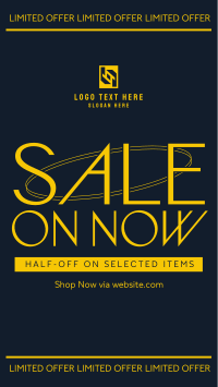 Minimalist Discount Sale Facebook Story