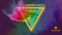 Holi Color Explosion Facebook Event Cover