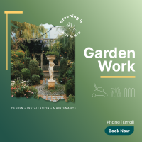 Garden Work Instagram Post Image Preview