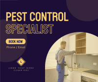 Pest Control Management Facebook Post Design