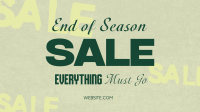 Simple Grunge Season Sale Facebook Event Cover