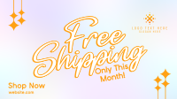 Sparkly Shipping Promo Animation