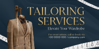 Tailoring Services Elegant Twitter Post