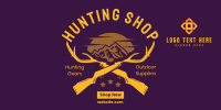 Hunting Shop Twitter Post