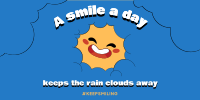 Smile Cloud Twitter Post