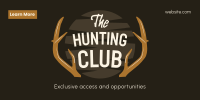 The Hunting Club Twitter Post