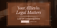 Law Consulting Firm Twitter Post