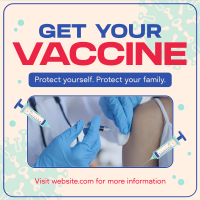 Get Your Vaccine Instagram Post